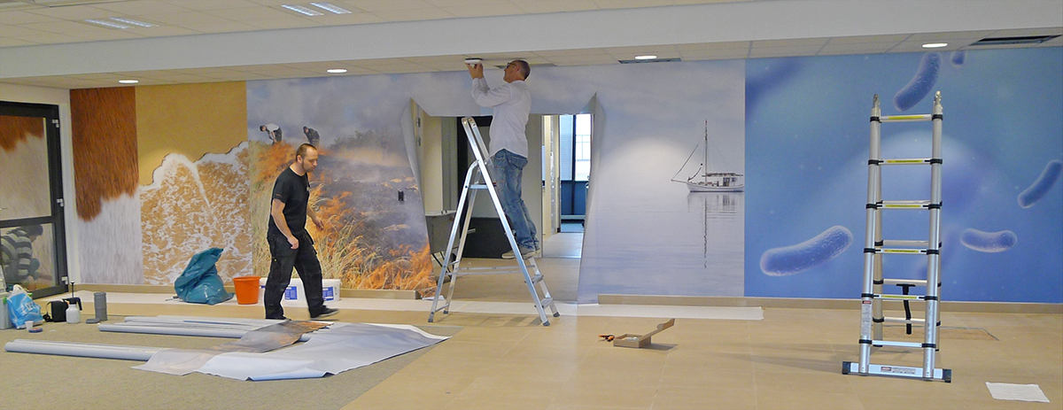 montage muur vhr